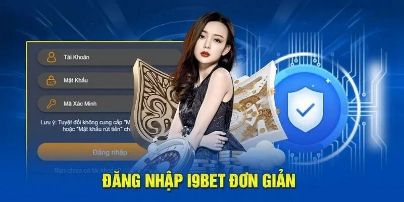 Đăng nhập I9BET rất dễ trên máy tính